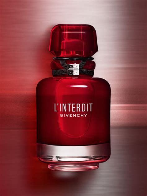 l'interdit givenchy red bottle|givenchy perfumes for women.